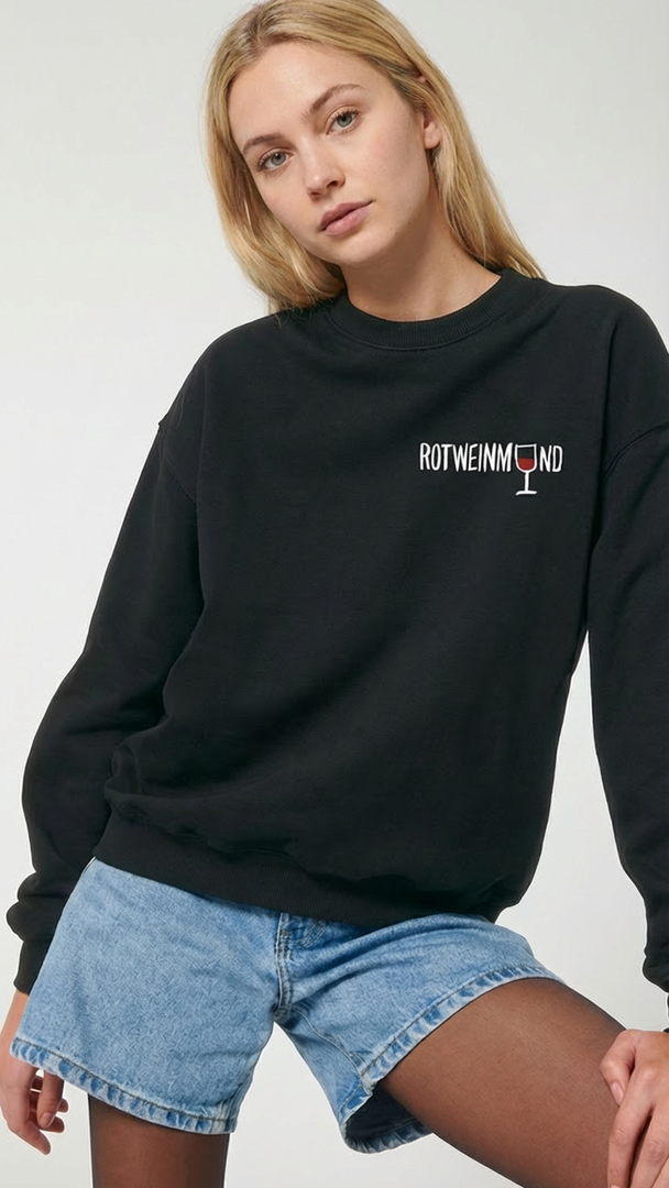 Organic Pullover "Rotweinmund" - designed by PROXI